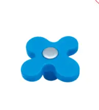 פרח כחול אטום 5 סמ (טירדור)